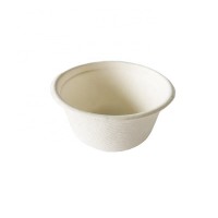 Eco friendly Takeaway Microwavable Take Out Bamboo Sugarcane Biodegradable Disposable 3oz cup DC03 sauce dish without lid