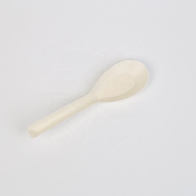 Fully Compostable Disposable Biodegradable spoon Corn starch For Food