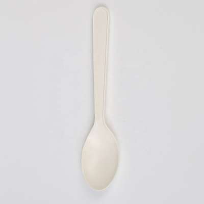 4 Inch Corn Starch Compostable Tableware Eco Spoon For Dessert