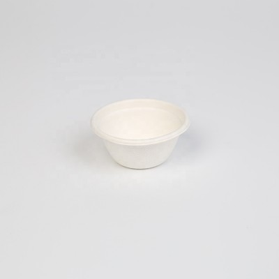 C5 2oz Biodegradable Sugarcane Bagasse Portion Cup without Lid