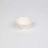 C5 2oz Biodegradable Sugarcane Bagasse Portion Cup without Lid