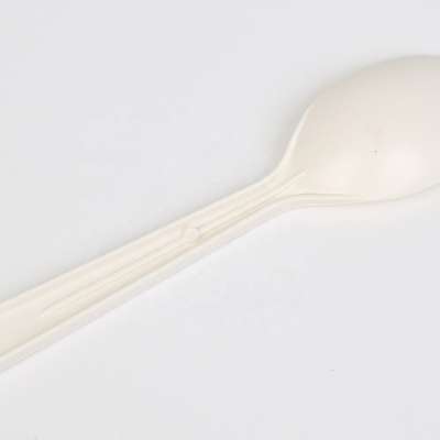 Wholesale Compostable Disposable Baby Cutlery Corn Starch Spoon